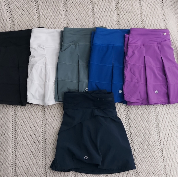 LULULEMON Pace Rival Skirt Regular - Jet Stream Blue - Picture 11 of 11